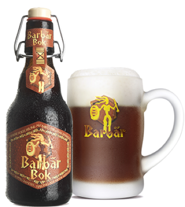 la Barbãr, la bière brune au miel 