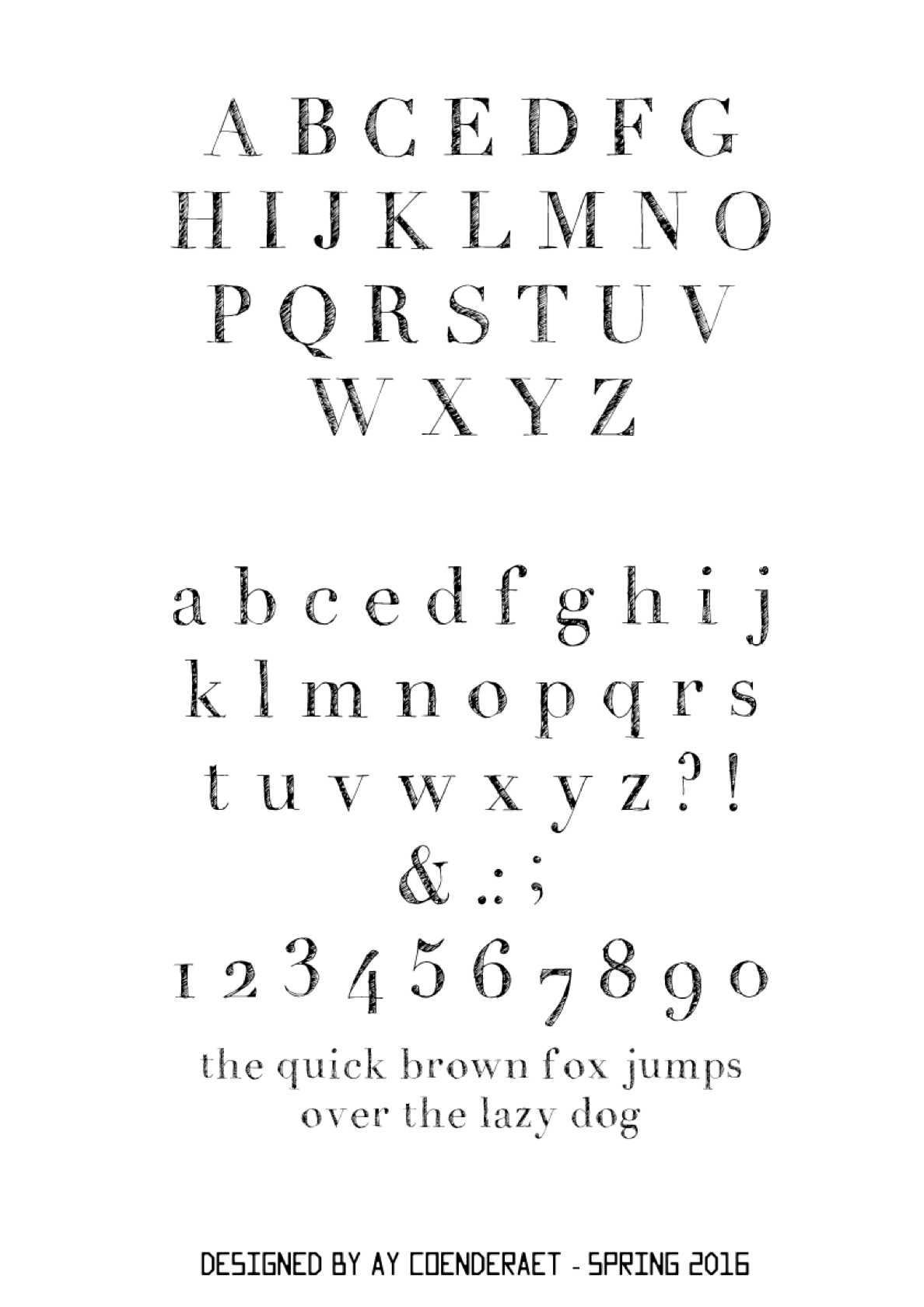 l'ensemble des typos didones 