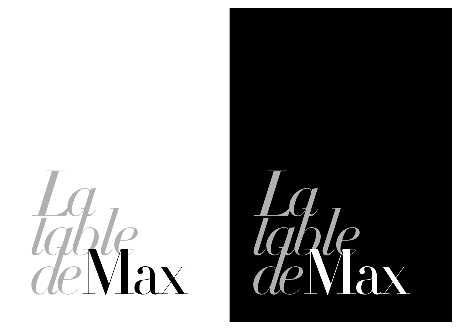 la tabe de Max restaurant bistronomique