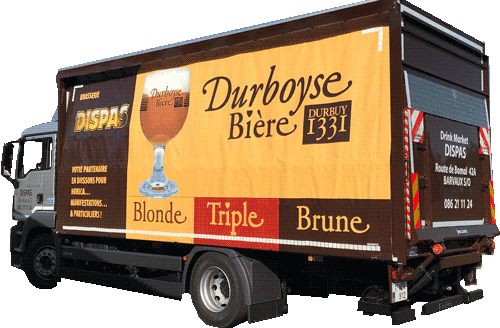 le camion de livraison 