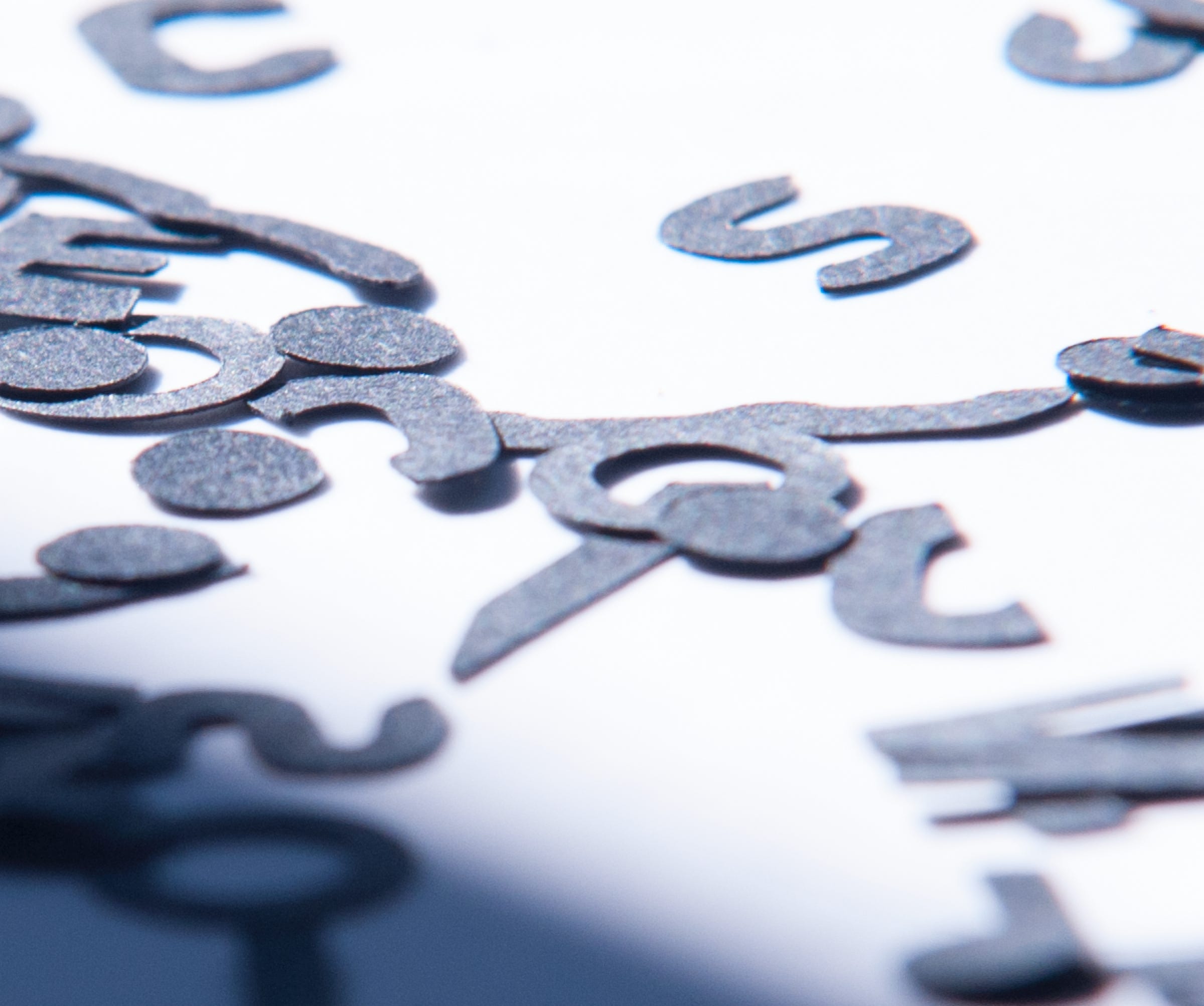 typos découpées