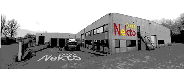 les éléments de l'identité de NEKTO, entreprise de travail adapté.