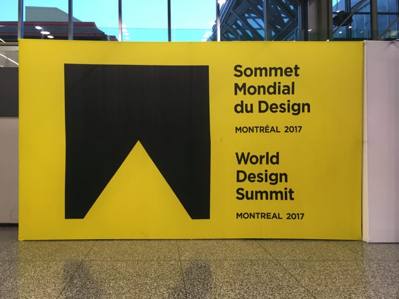 Sommet mondial du Design Montreal 2017