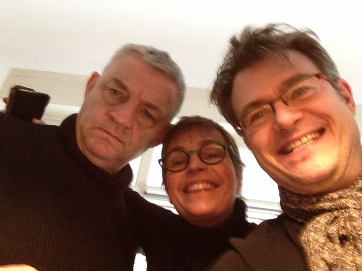 André-Yves, Delphine et Gauthier 