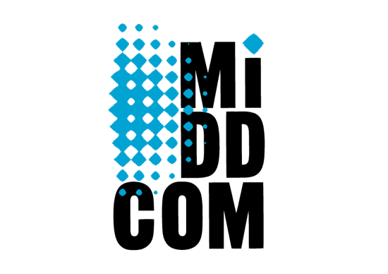 Le logo de MiDD COM, société de communication de Miguel D. Desnerck